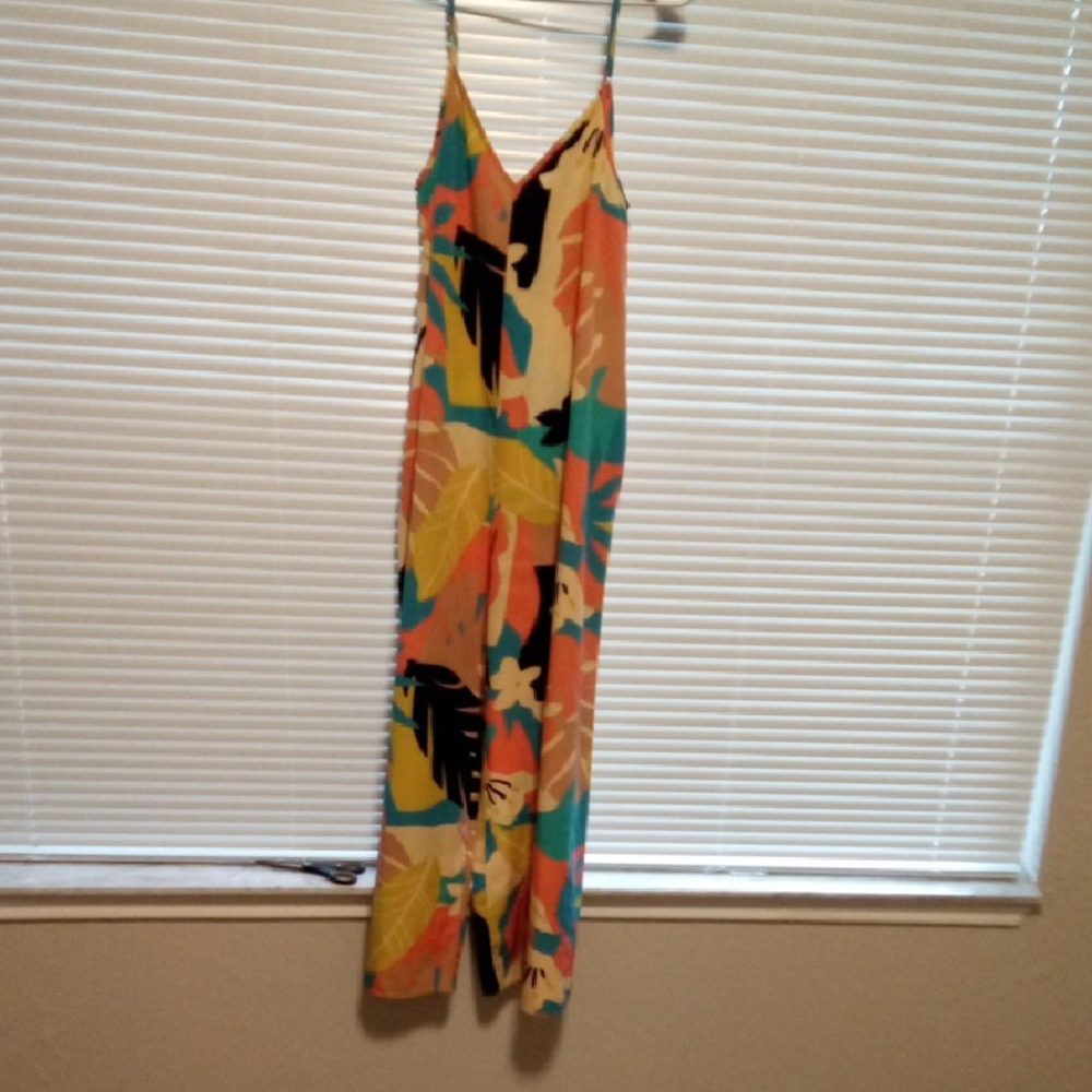 Colorful Sleeveless Jumpsuit